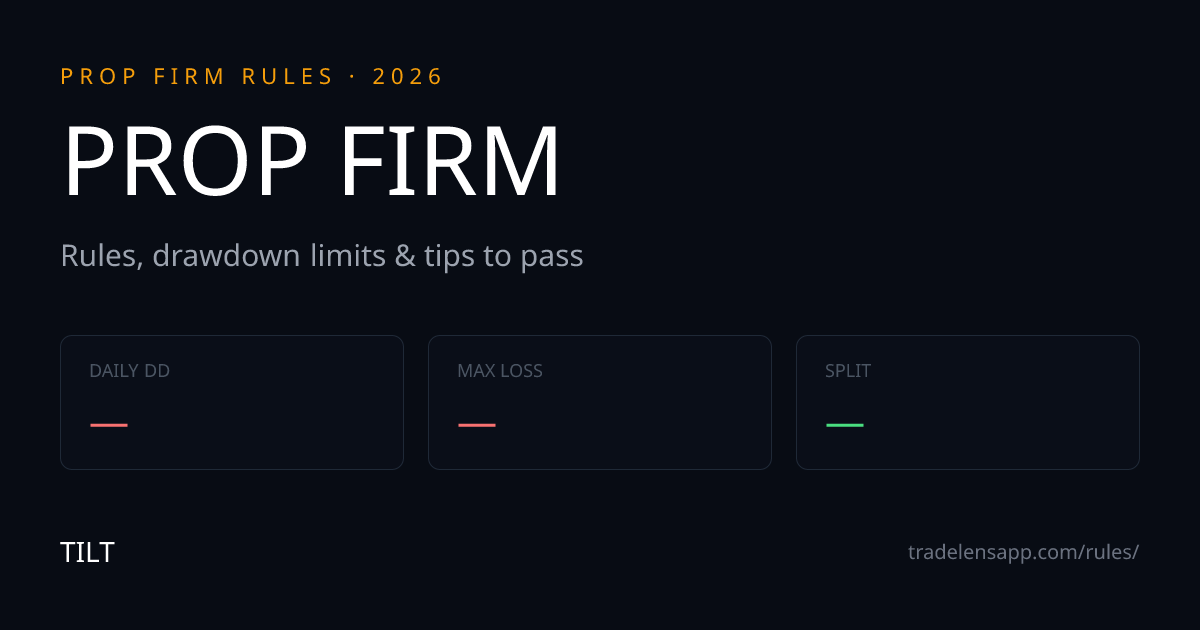 FTMO Rules & Drawdown Limits (2026) — TILT
